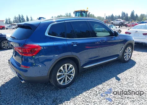 2018 BMW X3 xDrive30I из США, поврежденный, VIN 5UXTR9C53JLC68721